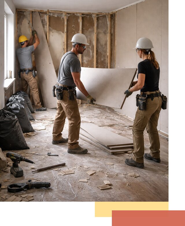 Демонтаж стеновых панелей в Кургане быстро и аккуратно