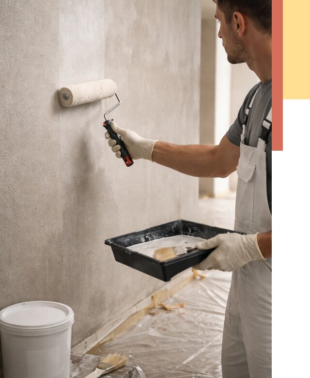 Грунтовка стен в Кургане от 2268 руб. м2 — быстро, недорого, с материалом | ОТДЕЛОЧНИК-Крг