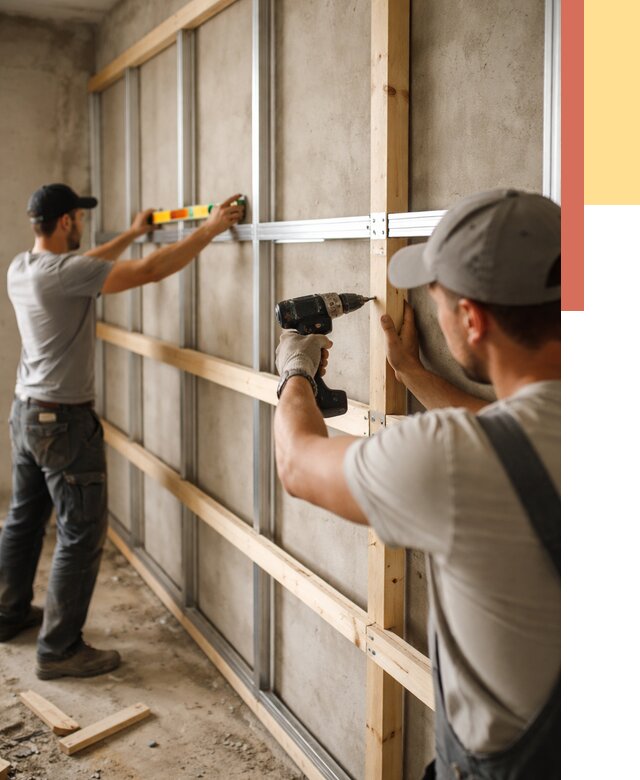 Устройство обрешетки под панели в Кургане от 2165 руб. — монтаж под ключ | ОТДЕЛОЧНИК-Крг