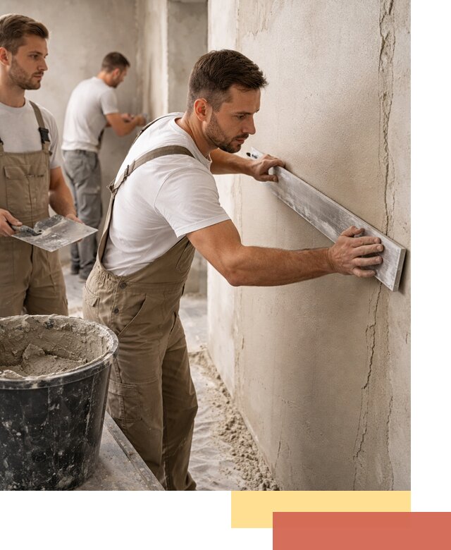 Штукатурка стен без маяков в Кургане быстро и качественно