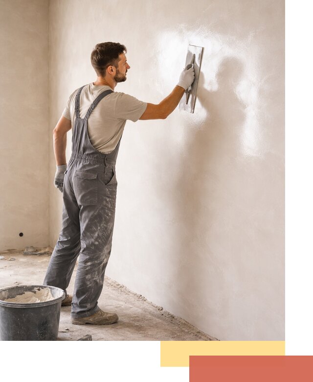 Глянцевание штукатурки стен в Кургане профессионально и быстро