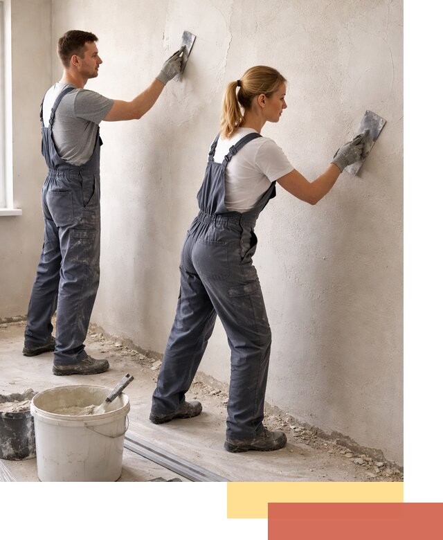 Штукатурка стен под обои в Кургане профессионально и быстро