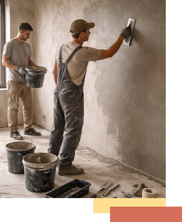 Нанесение микроцемента на стены в Кургане качественно и быстро
