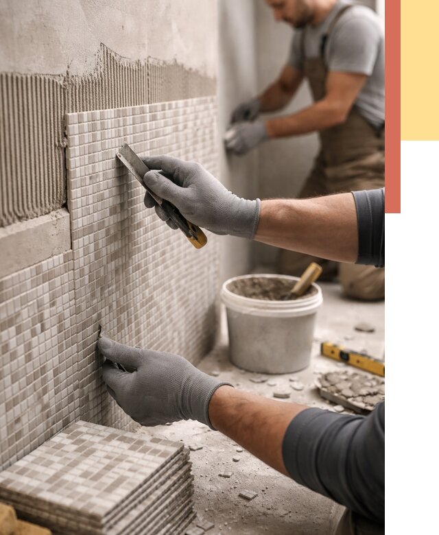 Облицовка стен мозаикой в Кургане от 3299 руб/м2 — укладка мозаики на стены | ОТДЕЛОЧНИК-Крг