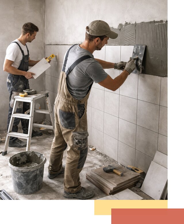 Укладка плитки на стены в Кургане профессионально и надежно