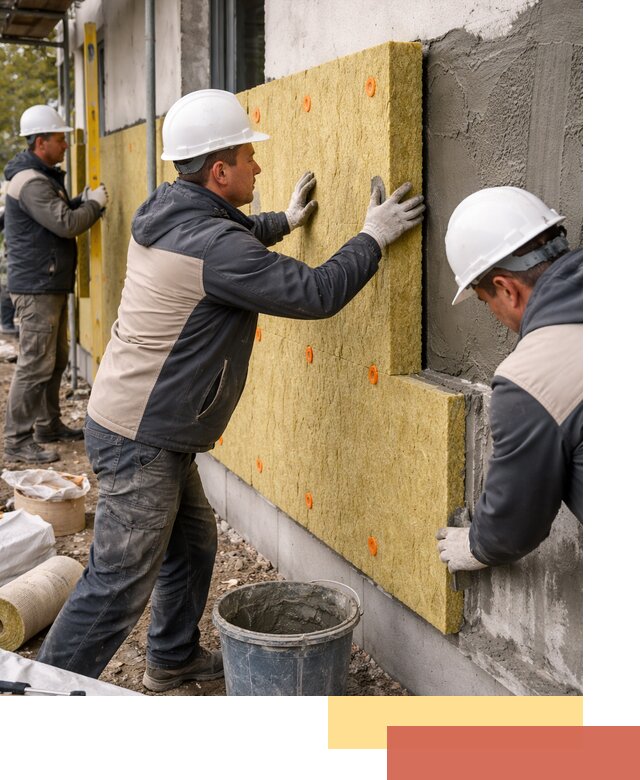 Утепление стен минватой в Кургане — тепло и звукоизоляция