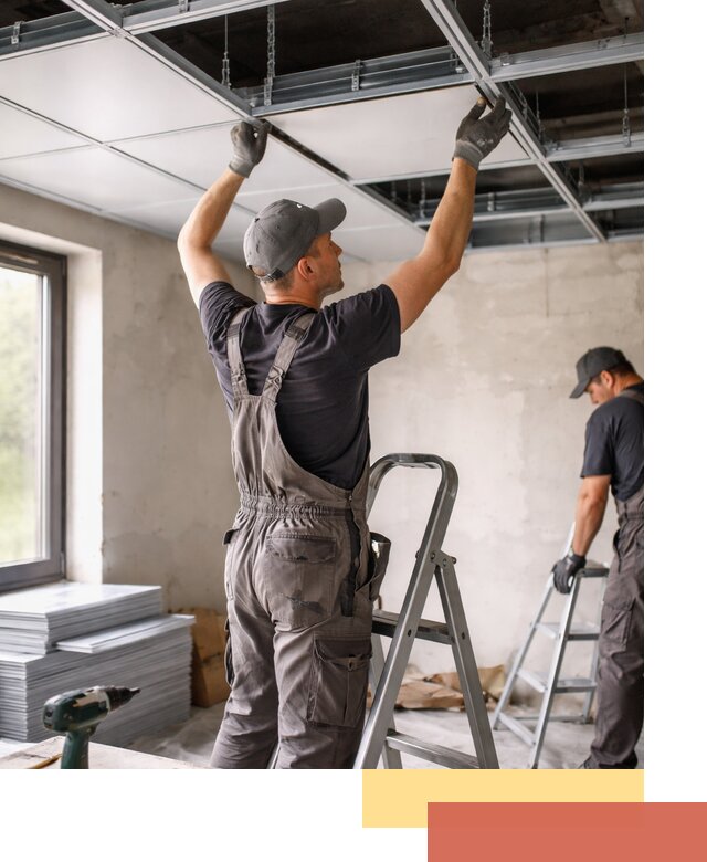 Монтаж кассетного потолка в Кургане качественно и быстро