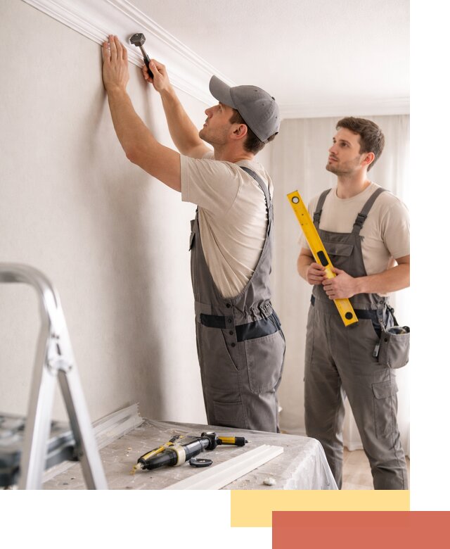 Монтаж потолочного плинтуса в Кургане качественно и быстро