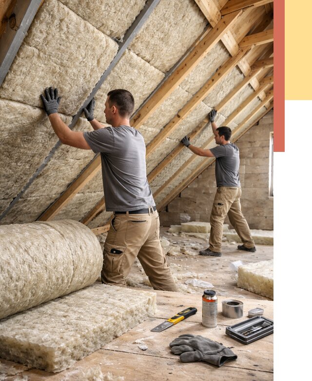 Утепление потолка минватой в Кургане от 1495 руб. — быстро и недорого | ОТДЕЛОЧНИК-Крг